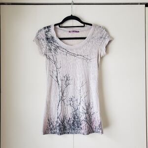 Smart Set Tree Print Tee